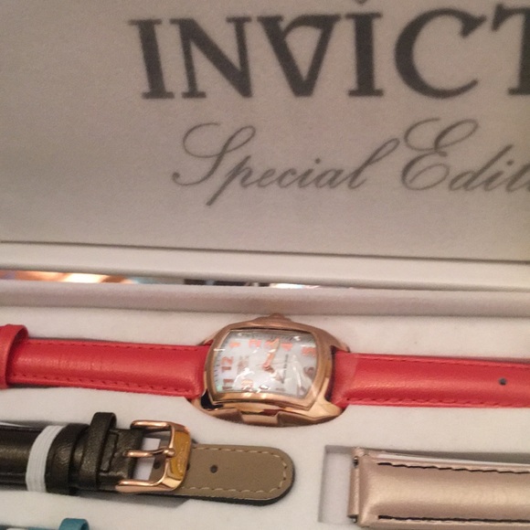 Invicta Accessories Invicta Watch With Multiple Bands Poshmark